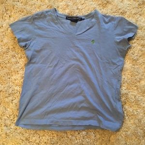 Ralph Lauren baby blue short sleeve tshirt